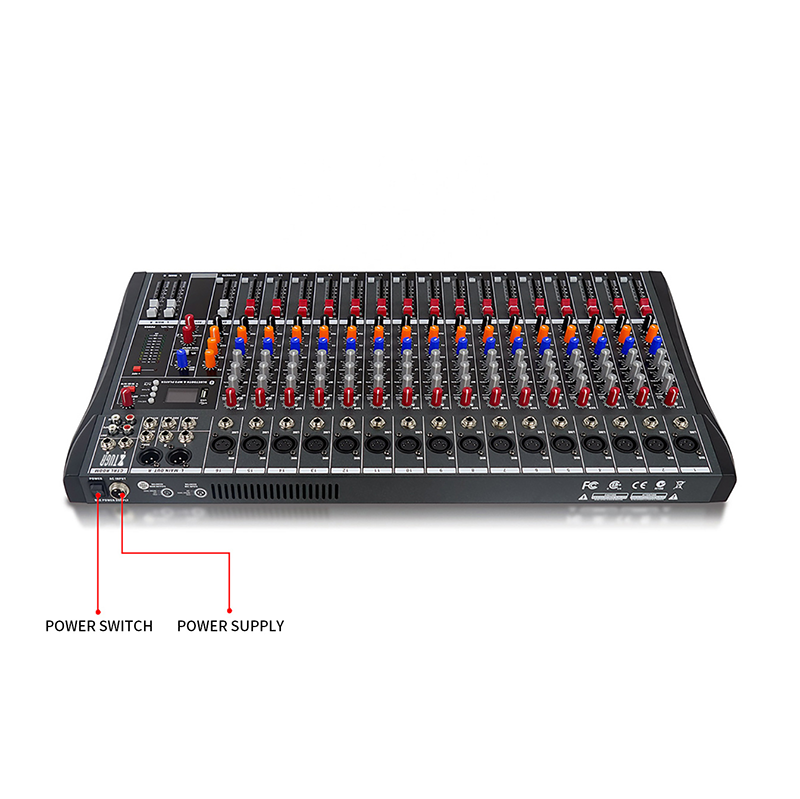 16 Audio-Mixer-Mischpult