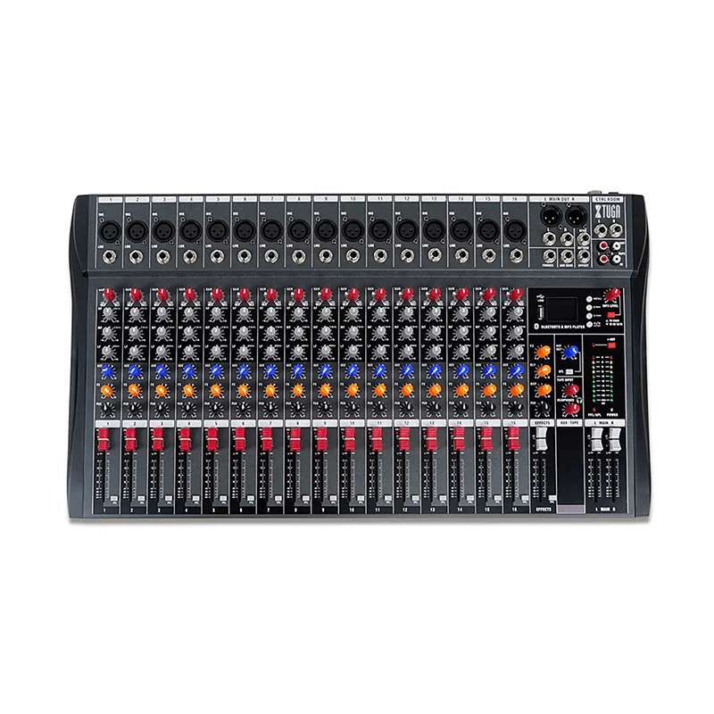 16 Audio-Mixer-Mischpult