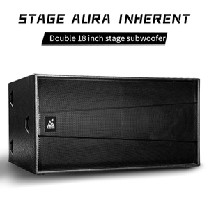 SUB-D18 Dualer 18-Zoll-Subwoofer-Lautsprecher für professionelles Bühnensoundsystem