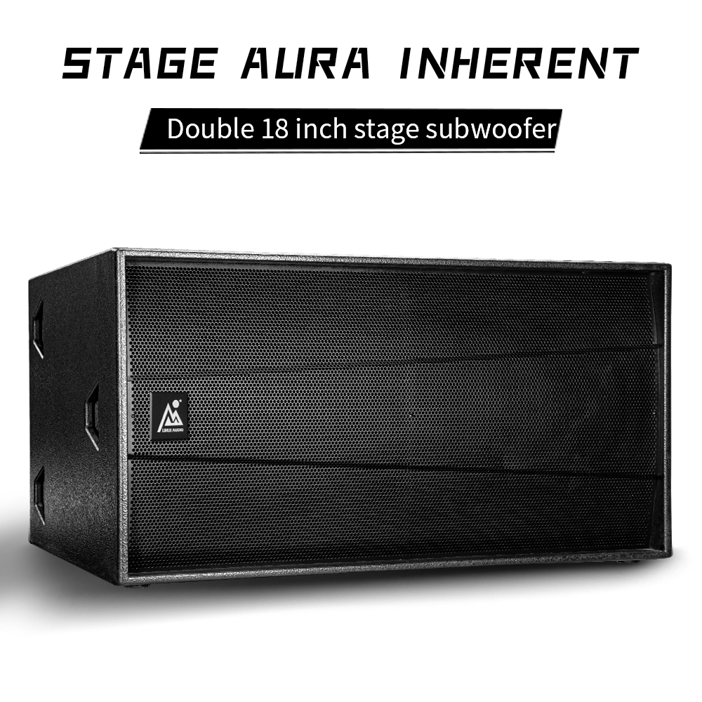 SUB-D18 Dualer 18-Zoll-Subwoofer-Lautsprecher für professionelles Bühnensoundsystem