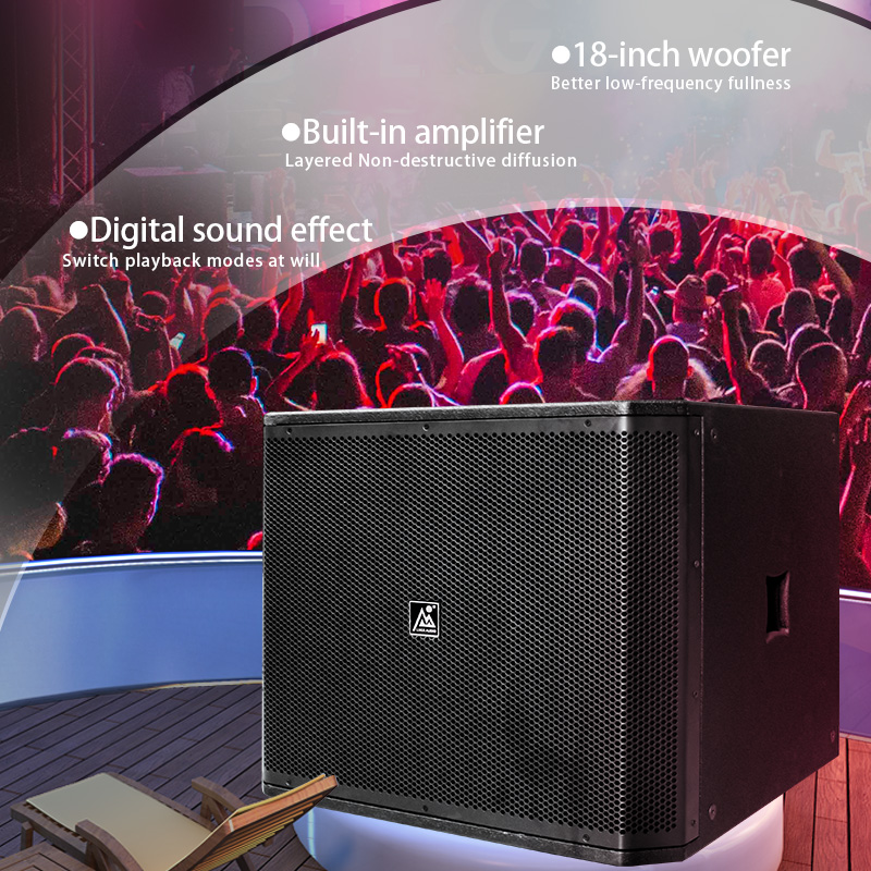 Lihui LS118A+LF112A 18-Zoll-Säulen-Array-Lautsprecher für Outdoor-Bühne, Party, Konzert, Lautsprecher, Bluetooth, Säulenlautsprecher, PA-System, professionell