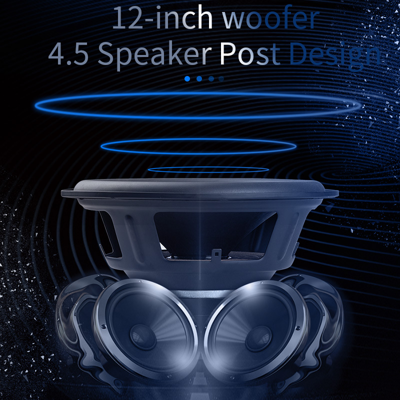 L112A Sound Line Array Heimkino-Soundsystem-Verstärker, aktiver professioneller Audio-Video-Säulenlautsprecher, DJ-Lautsprecher